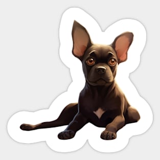 Serene Puppy Serenity Sticker